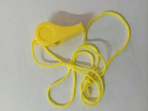 塑料6字口哨 彩色塑料口哨 裁判口哨 拉拉队助威口哨 厂家直销