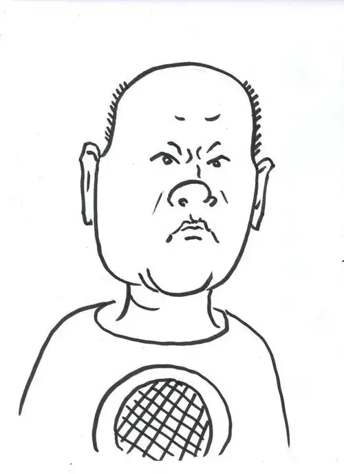 人物肖像简笔画怎么画(一分钟教会你画嫌疑人肖像画)