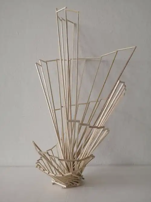 混沌建筑形态构成基础----线形构成.2019级建筑学作业第三集.