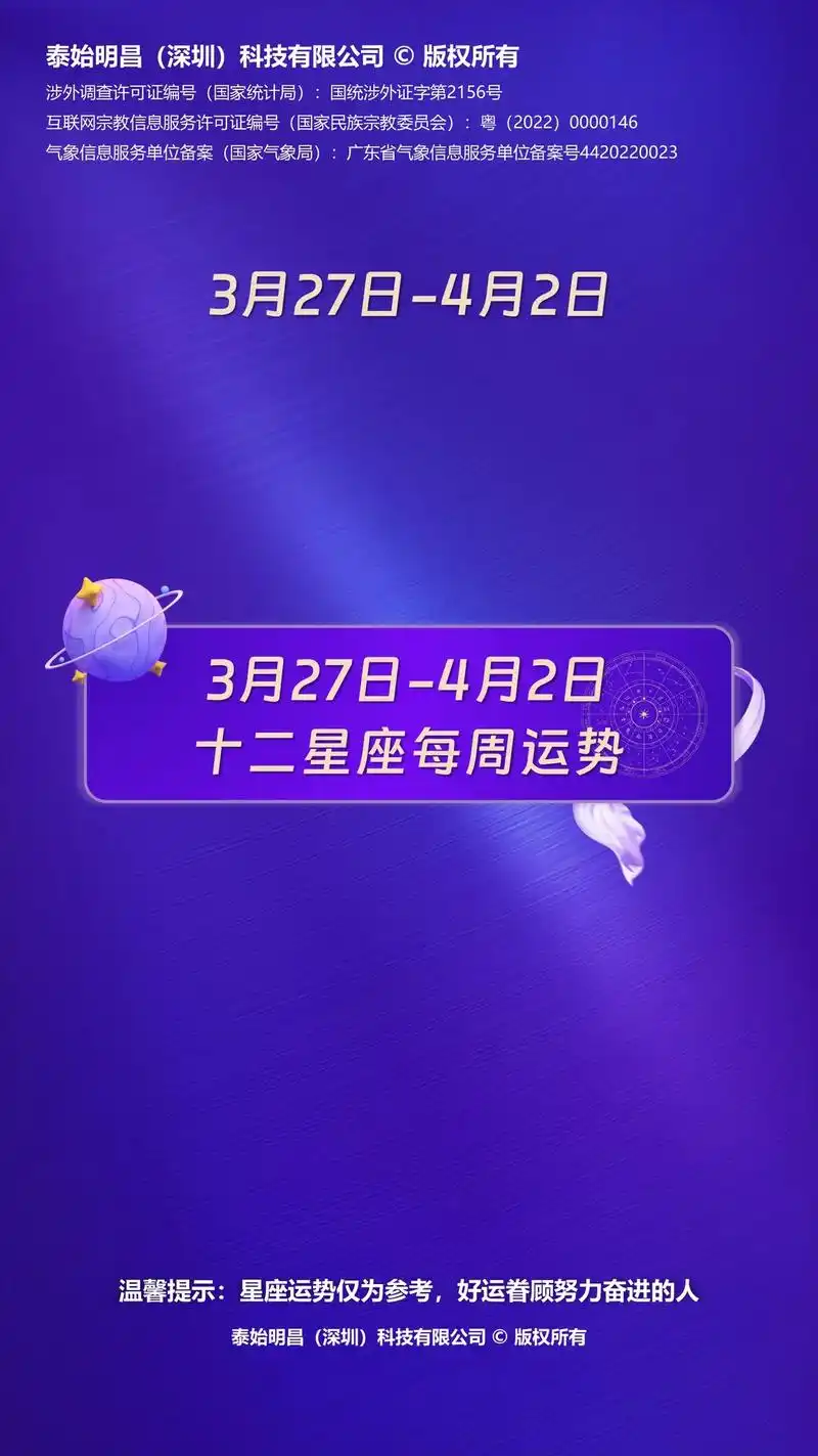 十二星座运势本周运势(3.27-4.2)泰始明昌:3月27日 - 抖音