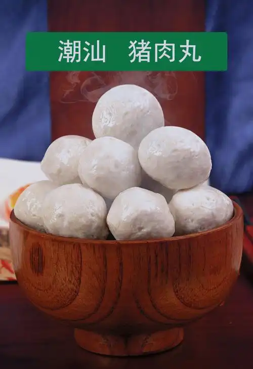 梅州客家猪肉丸 新鲜猪肉丸潮汕手打手工肉丸子 美食汕头特产火锅烧烤