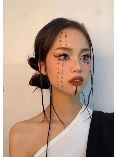 暗黑创意妆容 女巫降临97#巨野学化妆  #学化妆  #菏泽巨野时尚魅影