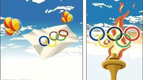 本次设计元素                        作品主题是奥运精神图片,编号