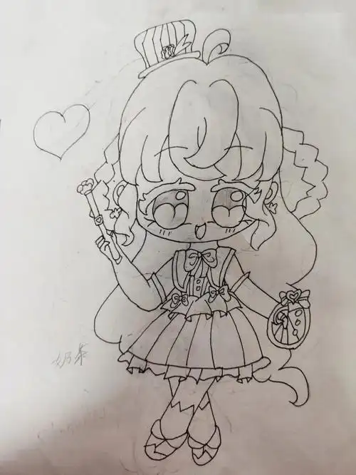 迷你世界临摹巴拉巴拉小魔仙施巧灵