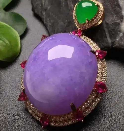 紫翡翠颜色等级和图片