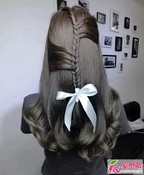 教你扎100种头发样式 乖乖女长发扎发发型
