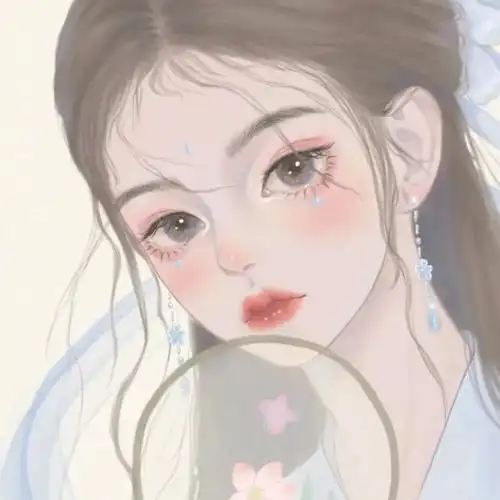 偏古风手绘女生头像