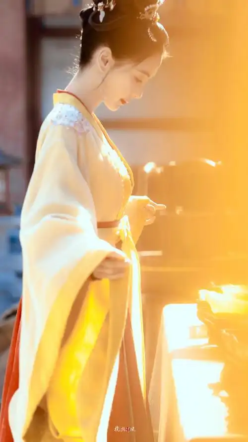 杨颖的古装仪态