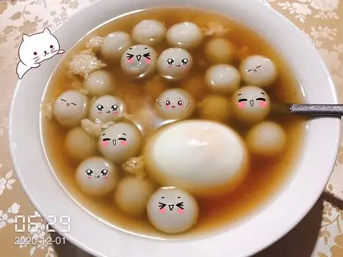来碗醪糟小汤圆,开启幸福的一天.