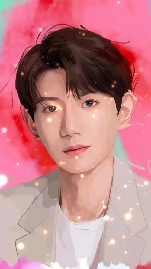 不一样的人生手绘王源看灵魂画手表白爱豆