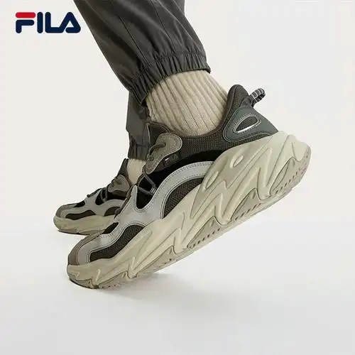 复古运动鞋斐乐官方wave男鞋休闲鞋跑步鞋fila时尚海浪老爹鞋