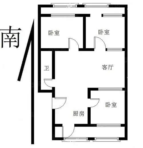 兴谷园小区  3室1厅 满五 价格可议