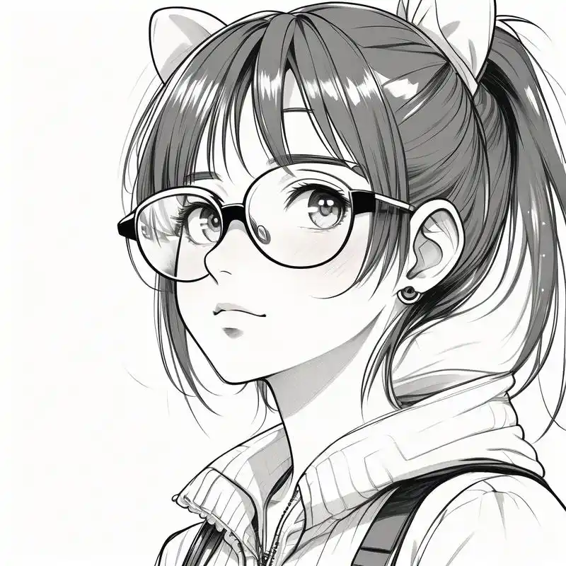 03 我为大家准备了一组超酷的戴眼镜卡通头像,快来挑选你的专属