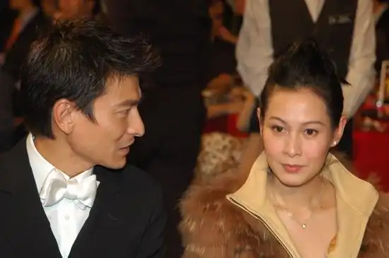 组图刘德华刘若英台下依然冒贼气