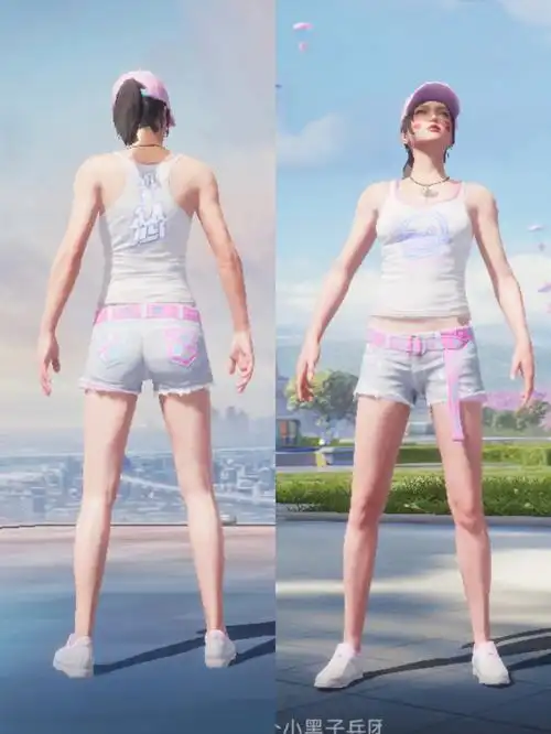 和平精英免费皮肤74夏日音浪