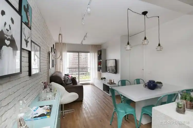 70平二居室小户型的温暖空间70m05设计图片赏析--土巴兔装修效果图