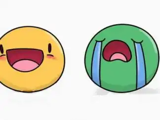 emoji笑哭表情简笔画