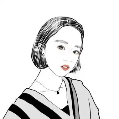 手绘气质女性头像图片高清个性手绘女生超好看