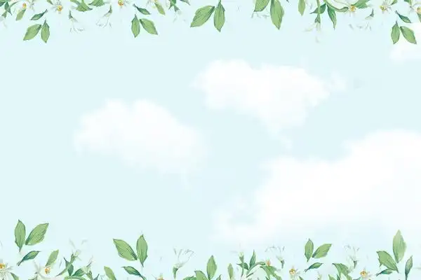 一组白色紫色粉色鲜花ppt背景图片下载-享学ppt