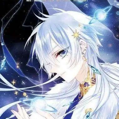 白发帅气动漫男生头像自己的路自己走