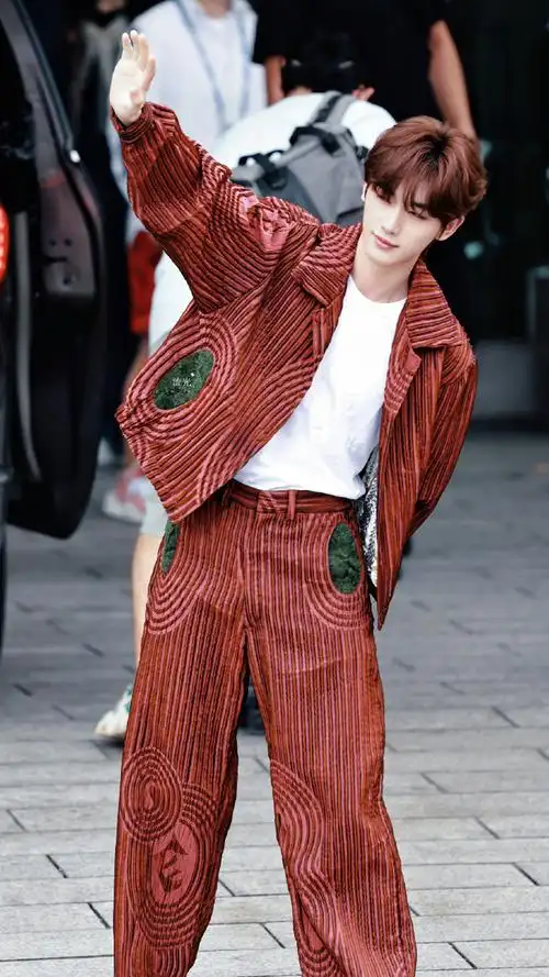 丁程鑫美拉德风造型