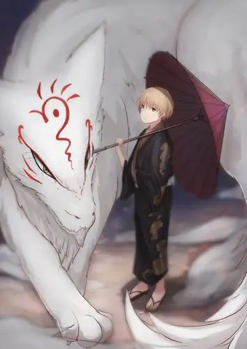 夏目友人帐,夏目,猫咪老师,斑,动漫美少女,动漫美女無