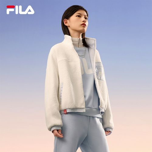 fila斐乐官方女子外套2022冬季新款双面可穿运动茄克