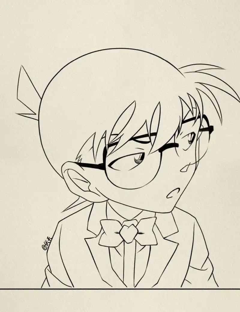 名柯# #名侦探柯南# #柯南# #我是个柯南迷# #寻找小红书绘画大神