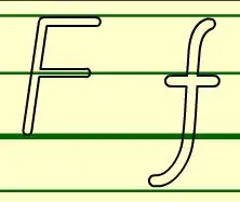 26个英文字母读音及书写字母f视频动画