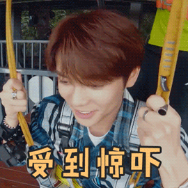 限定的记忆林彦俊受到惊吓啊啊啊搞怪逗gif动图_动态图_表情包下载