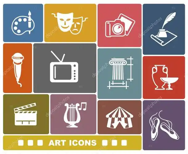 名称:艺术图标