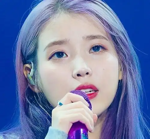 2021适合的新发色:iu同款渐变星空紫