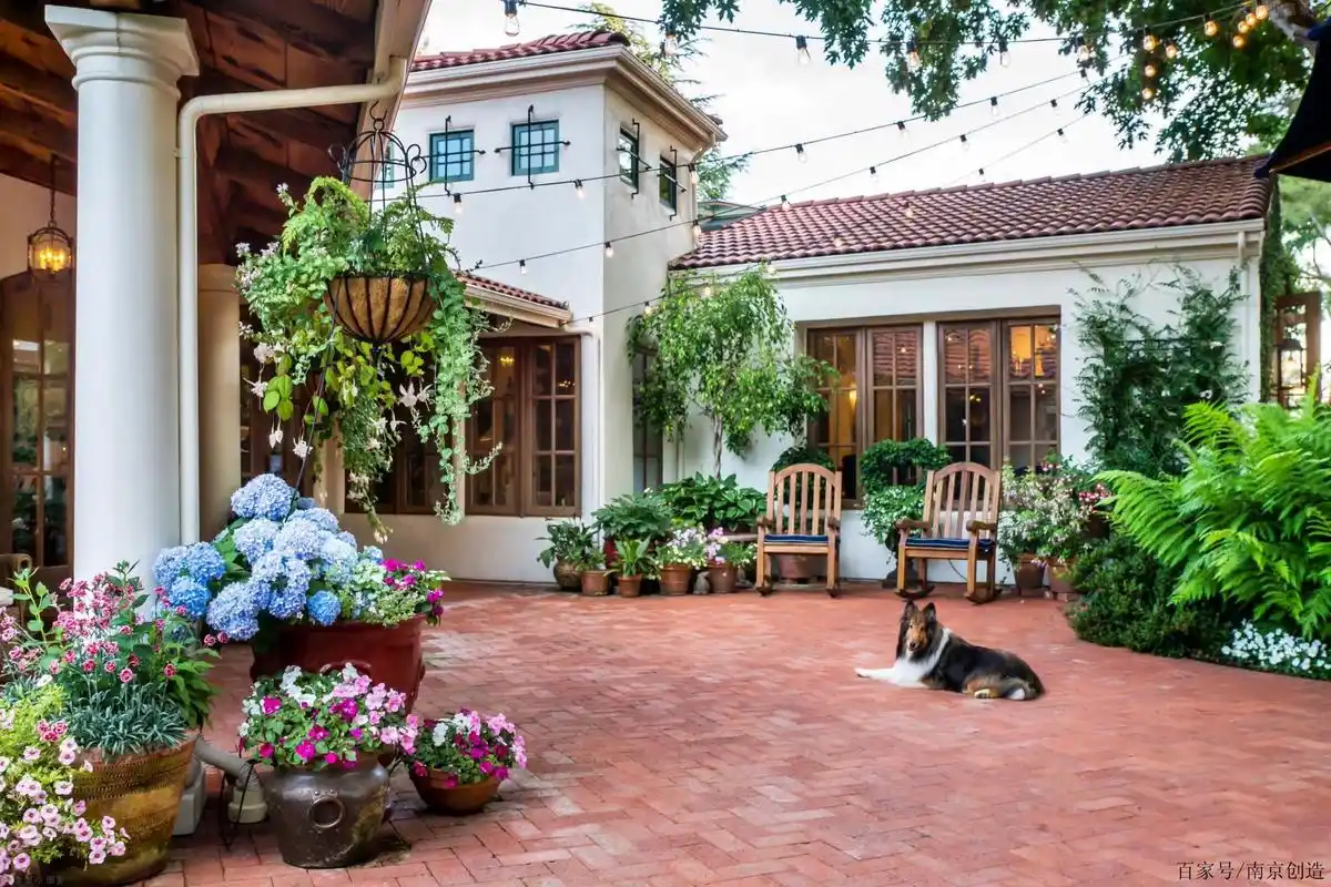 20个自建房花园案例,在这里享受悠闲惬意的养老生活