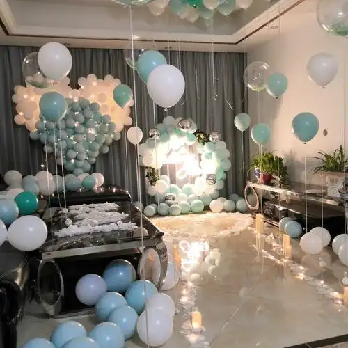 上海气球上门布置求婚表白女朋友生日惊喜包厢宝宝宴开业派对装饰