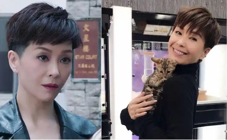 伍咏薇最近於《飞虎之潜行极战》饰演黑社会大家姐,一头短发刚练有型