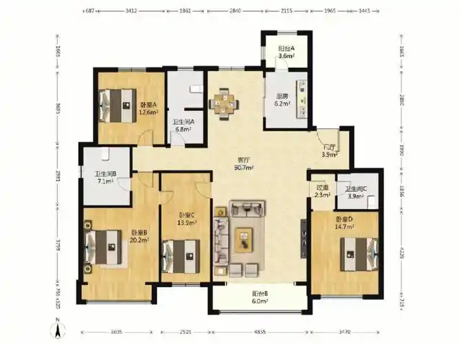 北京200多平米大平层61只要600多万61抓紧哦