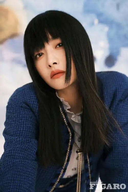 宋茜性感野猫妆