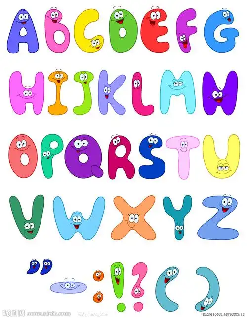 可爱字母设计图__广告设计_广告设计_设计图库_昵图网nipic.com