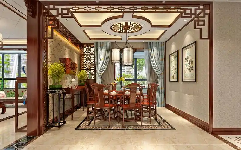 中式风格装修效果图