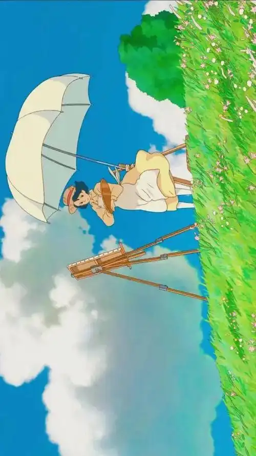 宫崎骏的田园是我想要的夏日生活||高清壁纸_草坪