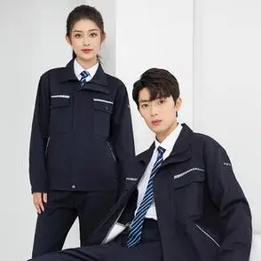 秋冬工作服套装男纯棉长袖劳保服汽修服造船厂工装定制耐磨厂服