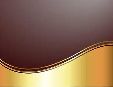 金色质感边框灰色背景素材