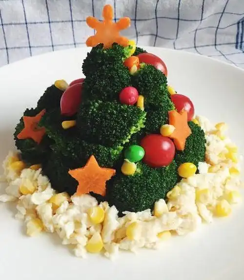 儿童美食,圣诞节创意菜,一年只做一次,好吃好玩,孩子们的最爱