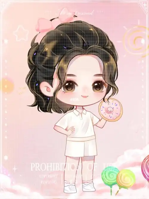 q版迪丽热巴运动小迪