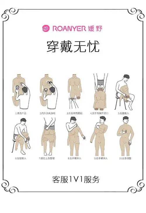 媛野硅胶连体衣伪女娘cd全套假阴裤假胸假乳房变女装男扮女h杯连臂款