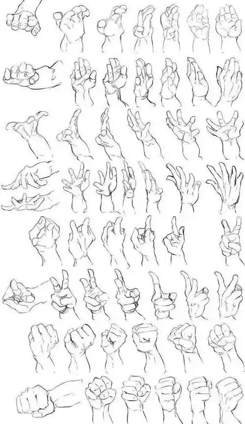 「推荐」动漫人物手怎么画?动漫人物手的画法教程