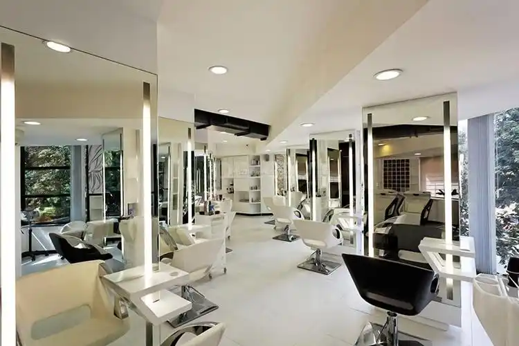 室内韩国美发店装饰装修图片