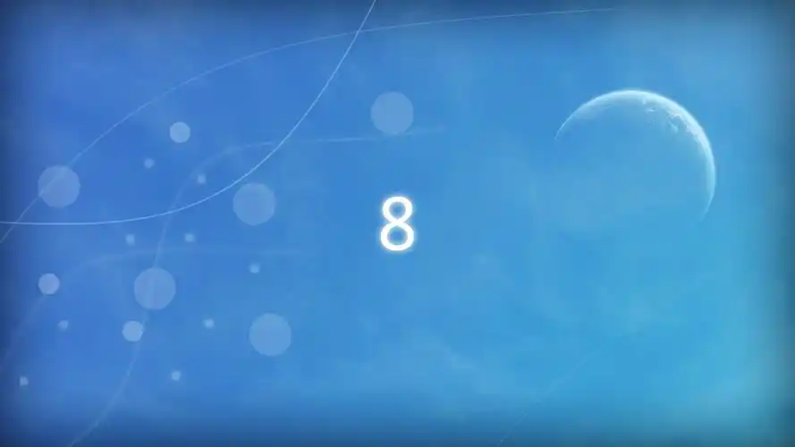 win8桌面精选炫彩蓝色高清壁纸