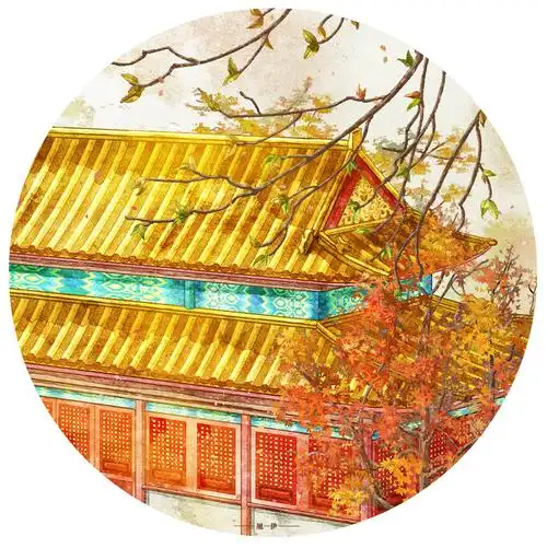 皇宫|插画|商业插画|风一伊 - 原创作品 - 站酷 (zcool)