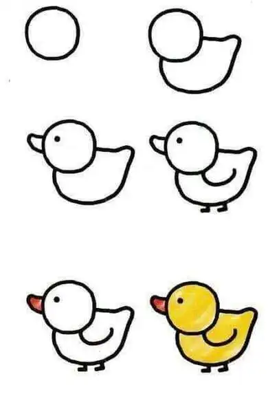 6步就能画好的简笔画,你也可以